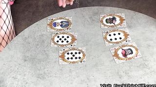 I lost my pussy at cards so that he would rip my tights and insert his dick