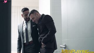 Kinky Manuel Skye gets his cock hungry ass rimmed before sex