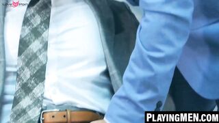 PlayingMen.com - Malek Tobias ass drilled and moaned from hunk Viktor Rom