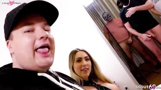Massive Bukkake for German Mia BLow