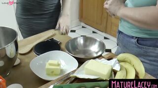 MatureLacey.com - Lacey Starr's outdoor interracial sex and facial with a creampie