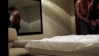 Giant white cock injured a latinas pussy