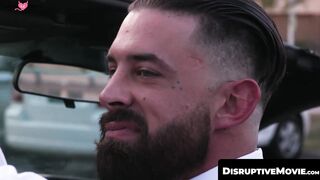 DisruptiveMovie.com - Drew Dixon spitroasted by jocks Johnny Hill and Draven Navarro