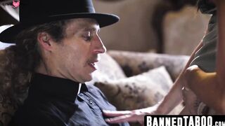 Michael Vegas' blessing cumming on Spencer and me
