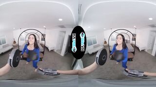 WETVR Turned On Schoolgirl Fucks Her Coach Inside Virtual Reality