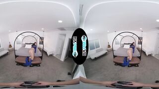 WETVR Turned On Schoolgirl Fucks Her Coach Inside Virtual Reality