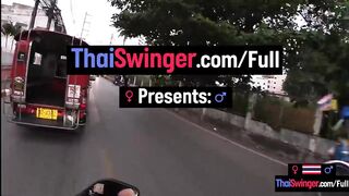 Amateur Thai lover 18 blowing boyfriends huge penis
