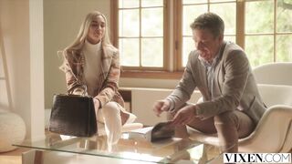 VIXEN Beautiful Blonde Delilah seduces her longtime crush