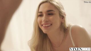 VIXEN Beautiful Blonde Delilah seduces her longtime crush