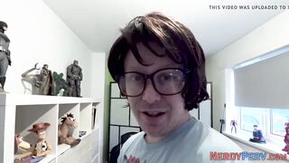 Yorkshire geek watches huge big titted brit