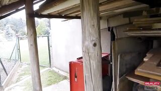 RealityLovers - Old Blonde inside point of view