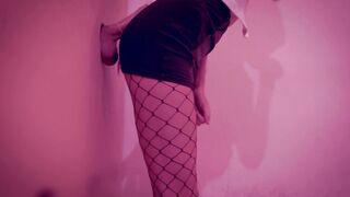 hot ex-wife into her first glory hole, Cockold