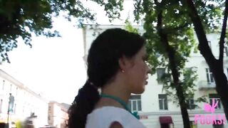 Dark Haired Nurse With Curly Hair Ruby M Treats A Long Penis!