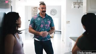 Perv stepdad fucking asian stepdaughters