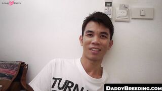 DaddyBreeding.com - Cute young twink ass fucks deviant chubby mature minister eagerly