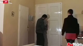 Short haired amateur sluts plowed
