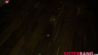 Cute stepsis sucks dick before being hammered deep and rough