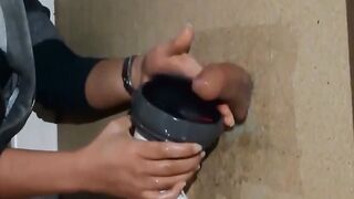 Glory Hole Amateur Takes on Big Cocks