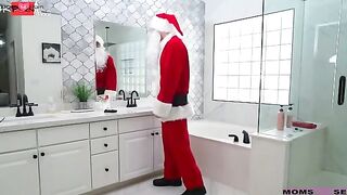 Bunny Madison loves her Christmas. She especially loves the idea of role having fun Santa with her stepson Jayden Marcos. She