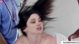alyx star busty babe needs two cocks_1