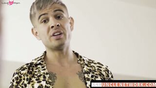 SayUncleNetwork.com - Blonde stepson pounded raw and deep by his angry daddy after a