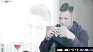 BuddiesNextDoor.com - High-stakes poker turns into a heated and explicit fuck fest fo