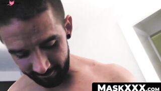 MaskXXX.com - Well-built guy's fleshlights testing and wanking delight