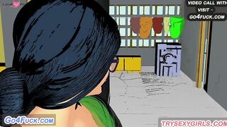 Big Boobs Aunty And Aadi Boy Hardcore Sex in the Bathroom