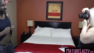 MatureLacey.com - Lacey Starr's foreign cock ride for a cumshot and facial