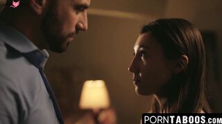 PornTaboos.com - Beautiful brunette's massive facial reward after an intense banging