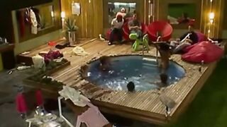 Naked Pool Party Orgy with Big-Titted Babes on Webcam