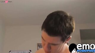 Anal dick riding with Dustin Hawthorne and Cameron Greenway