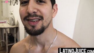 I invited my hunk friend to destroy the sore ass of young stud Diego Silvero