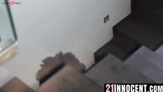 21Innocent.com - Zaawaadi's big melons take a pounding from lucky stud Toby