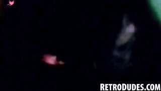RetroDudes.com - Bearded vintage stud strokes his dick and swallows a thick cock