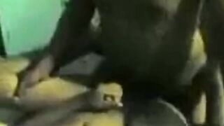 Indonesian Bareback: Smoking Top Fucks Younger Bottom