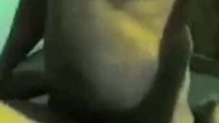 Indonesian Bareback: Smoking Top Fucks Younger Bottom