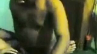Indonesian Bareback: Smoking Top Fucks Younger Bottom