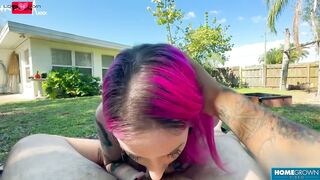 Gorgeous Bj Into The Shade - Lady Lazarus & Penis Wolff