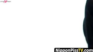 NipponPissTV.com - Japanese schoolgirls pee in nature during lunchtime outdoors