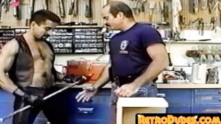 RetroDudes.com - Hung retro cop drills horny bottom butt pirate