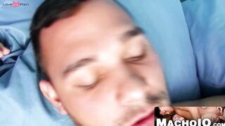 MachoIO.com - Handsome nipple sucker feasts on cock and rims ass