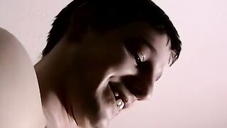 JoeSchmoeXXX.com - Horny amateur dude strokes his fat dick and gets a blowjob