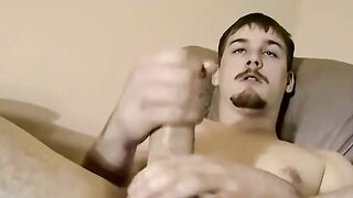 JoeSchmoeXXX.com - Gorgeous twink Blaze jerks his fat meat while home alone