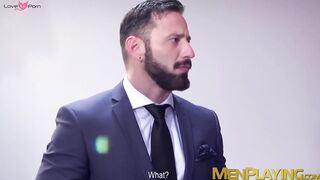 Sexy Robbie Rojo ass fucked hardcore by classy suit stallion