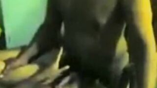 Indonesian Bareback: Smoking Top Fucks Younger Bottom