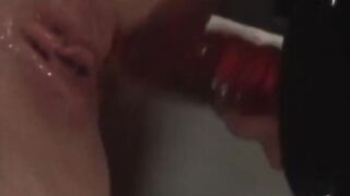 PussyCatsLatex.com - Redhead dominatrix's strapon torment and fuck of bound sub