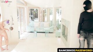 BangbrosPassword.com - Irresistible mature babe squeezes intruder's big dick tight