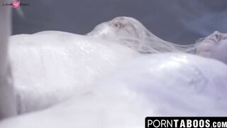 PornTaboos.com - Beautiful Adriana Chechik fed warm cum in a kinky no holes barred fo