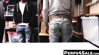 Hot Sweet Crooks Disciplined by Policemans throbbing BBC